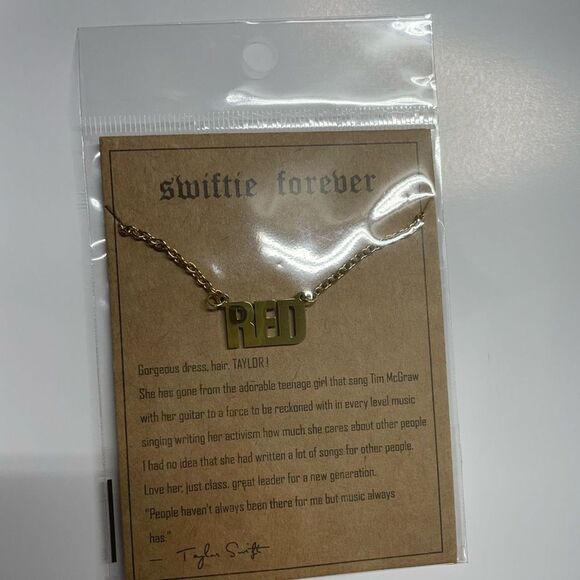 Taylor Swift necklace NEW NWOT - Picture 2 of 4